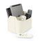 Londo Leather Remote Control Organizer and Caddy with Tablet Slot