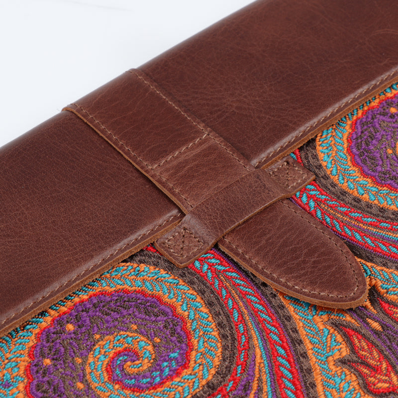 Londo Top Grain Leather Sleeve, Bohemian Bag for MacBook Pro, MacBook Air and iPad Case