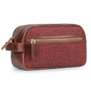 Londo Top Grain Leather Travel Toiletry, Dopp Kits, Makeup, Shaving Organizer Bag, Unisex