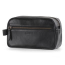 Londo Top Grain Leather Travel Toiletry, Dopp Kits, Makeup, Shaving Organizer Bag, Unisex