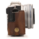 MegaGear Olympus PEN E-PL10, PEN E-PL9 (14-42mm) Ever Ready Leather Camera Case and Strap