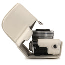MegaGear Olympus PEN E-PL10, PEN E-PL9 (14-42mm) Ever Ready Leather Camera Case and Strap