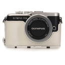 MegaGear Olympus PEN E-PL10, PEN E-PL9 (14-42mm) Ever Ready Leather Camera Case and Strap