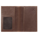 Otto Angelino Slim Passport Wallet with RFID Blocking, Leather Passport and Card Holder, Unisex Design Travel Wallets