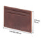 Otto Angelino Top Grain Leather Wallet, Bank Cards, Money, Driver's License, RFID Blocking