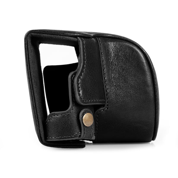MegaGear Leica D-Lux 7 Ever Ready Top Grain Leather Camera Case and Strap
