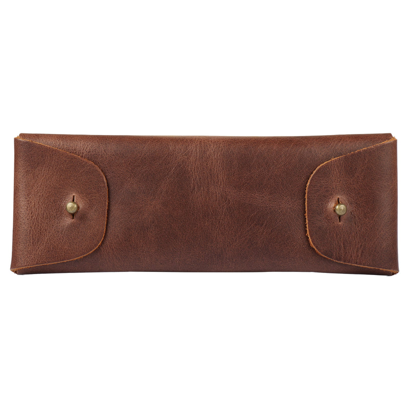 Leather stationery on sale pouch