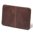 Otto Angelino Top Grain Leather Minimalist Wallet, Bank Cards, Money, Driver's License
