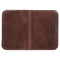 Otto Angelino Top Grain Leather Minimalist Wallet, Bank Cards, Money, Driver's License