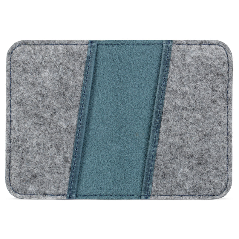 Otto Angelino Top Grain Leather Minimalist Wallet, Bank Cards, Money, Driver's License