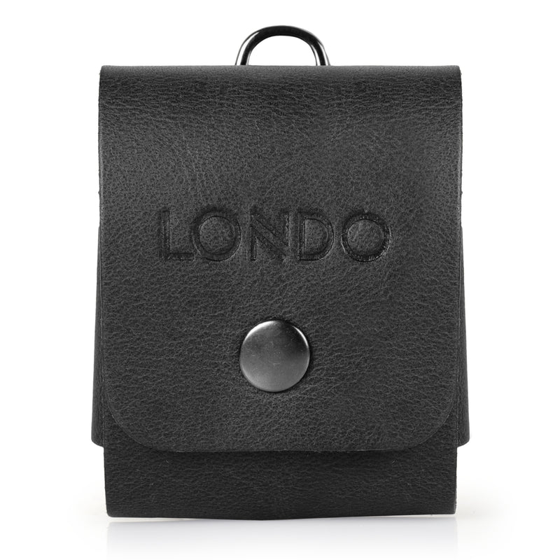 Londo Top Grain Leather Case Compatible with Apple Airpods