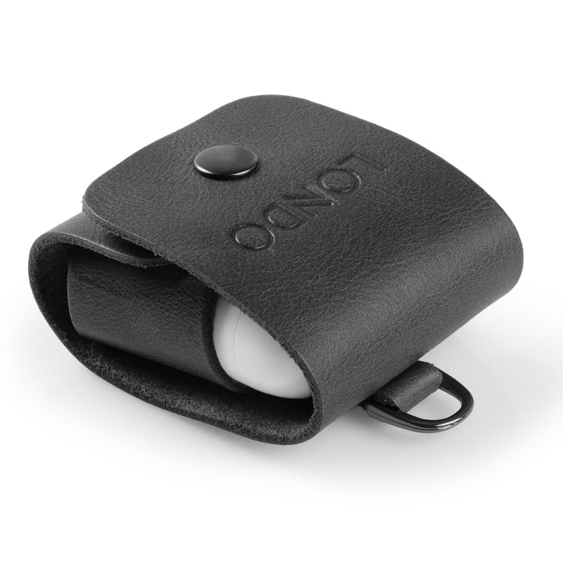 Londo Top Grain Leather Case Compatible with Apple Airpods