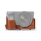 MegaGear Sony Alpha A6400, A6100 (18-135mm) Ever Ready Top Grain Leather Camera Case