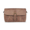 MegaGear Torres Top Grain Leather Camera Messenger Bag for Mirrorless, Instant and DSLR Cameras