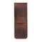 Londo Top Grain Leather Pen and Pencil Case with Tuck in Flap