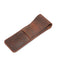 Londo Top Grain Leather Pen and Pencil Case with Tuck in Flap