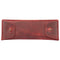 Londo Top Grain Leather Pen Case with Metal Snap Fastener, Pencil Pouch Stationery Bag