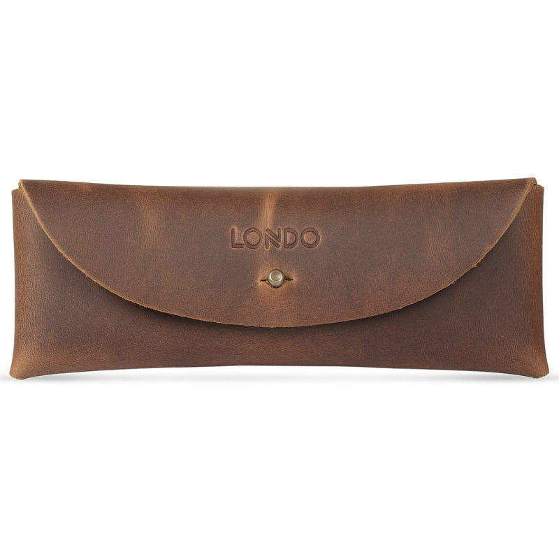 Londo Lederen Pen en Potlood Roll Case (Rood), OTTO395 Londo Lederen Pen en Potlood Roll Case (Rood), OTTO395