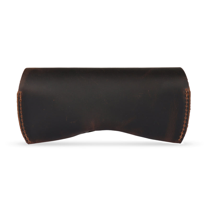 Londo Top Grain Leather Case for Eyeglass, Sunglasses, Goggles and Spectacles