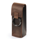 Londo Top Grain Leather Wine Bottle Holder and Carrier