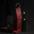 Londo Top Grain Leather Wine Bottle Holder and Carrier