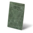 Otto Angelino Top Grain Leather Minimalist Wallet Bank Cards, Money, Driver's License, Unisex