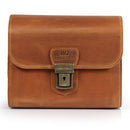 MegaGear Pebble Top Grain Leather Camera Messenger Bag for Mirrorless, Instant and DSLR Cameras