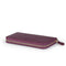 Otto Angelino Leather Zippered Clutch with Phone Compatible Slots