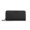 Otto Angelino Leather Zippered Clutch with Phone Compatible Slots