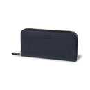 Otto Angelino Leather Zippered Clutch with Phone Compatible Slots