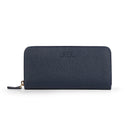Otto Angelino Leather Zippered Clutch with Phone Compatible Slots