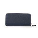 Otto Angelino Leather Zippered Clutch with Phone Compatible Slots