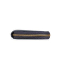Otto Angelino Leather Zippered Clutch with Phone Compatible Slots