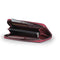 Otto Angelino Leather Zippered Clutch with Phone Compatible Slots