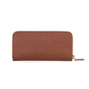 Otto Angelino Leather Zippered Clutch with Phone Compatible Slots