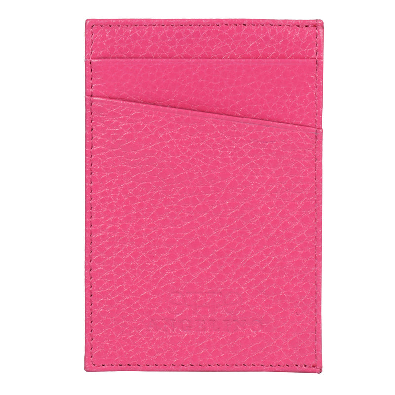 Otto Angelino Top Grain Leather Minimalist Wallet Bank Cards, Money, Driver's License, Unisex