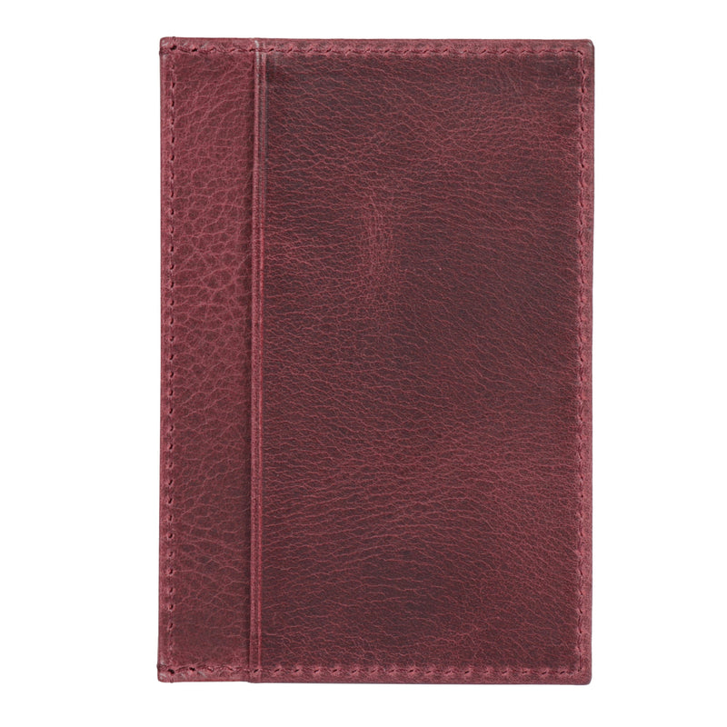 Otto Angelino Top Grain Leather Minimalist Wallet Bank Cards, Money, Driver's License, Unisex