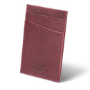 Otto Angelino Top Grain Leather Minimalist Wallet Bank Cards, Money, Driver's License, Unisex