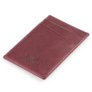 Otto Angelino Top Grain Leather Minimalist Wallet Bank Cards, Money, Driver's License, Unisex