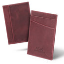 Otto Angelino Top Grain Leather Minimalist Wallet Bank Cards, Money, Driver's License, Unisex