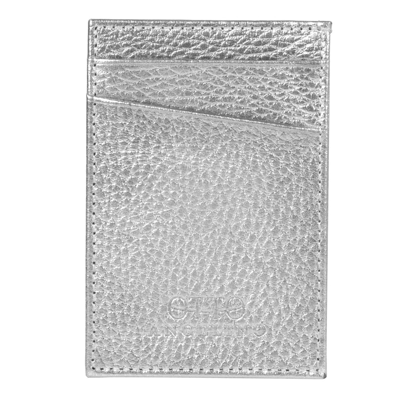 Otto Angelino Top Grain Leather Minimalist Wallet Bank Cards, Money, Driver's License, Unisex