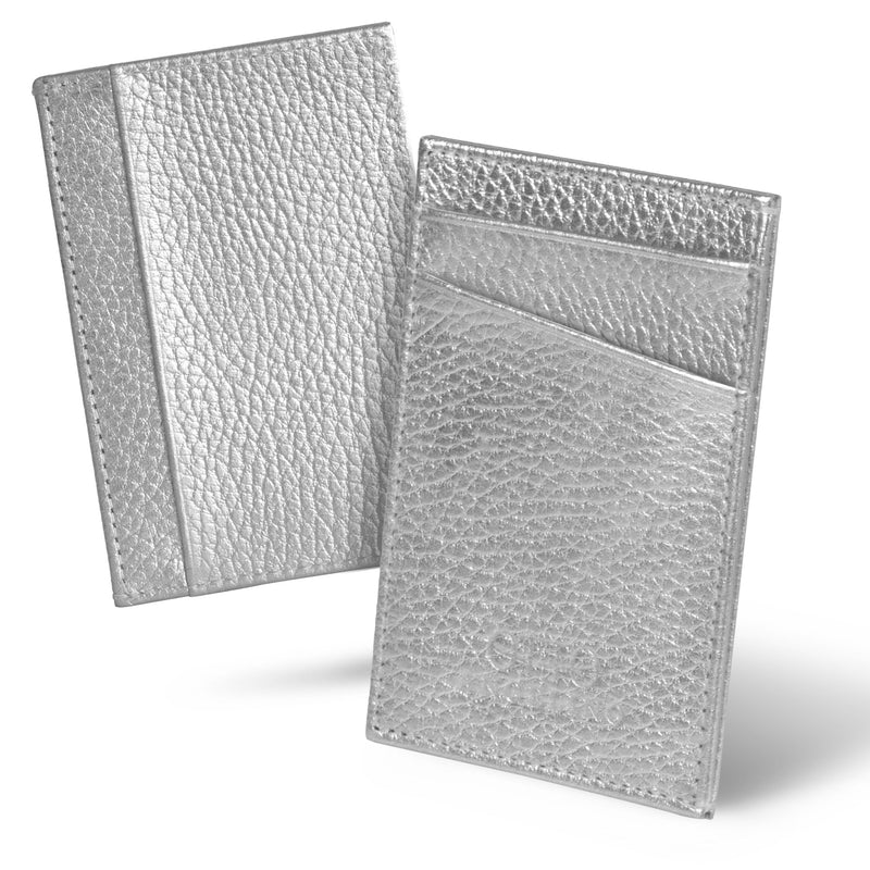 Otto Angelino Top Grain Leather Minimalist Wallet Bank Cards, Money, Driver's License, Unisex