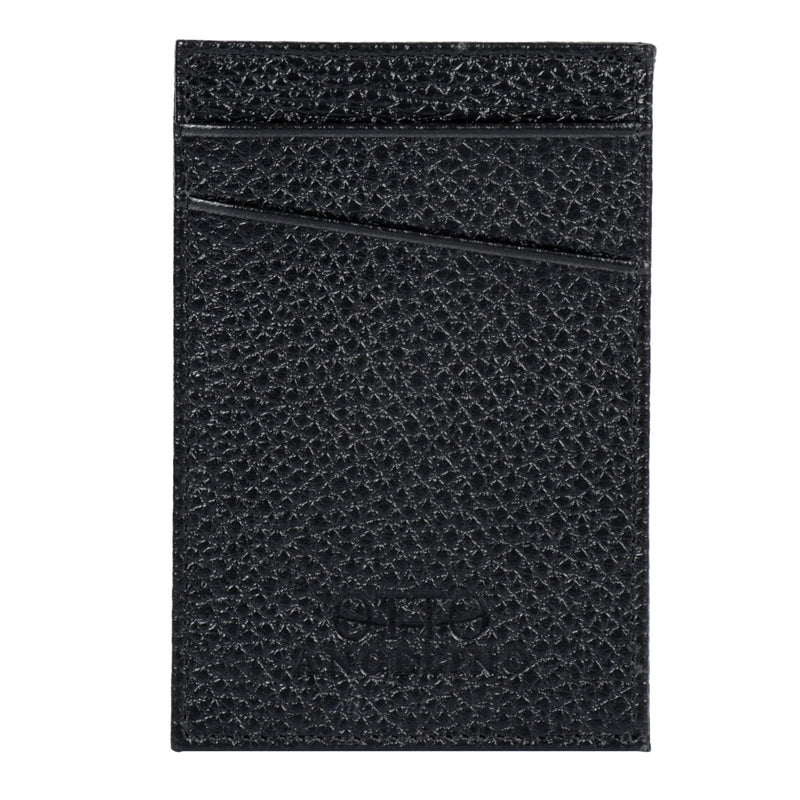 Otto Angelino Top Grain Leather Minimalist Wallet Bank Cards, Money, Driver's License, Unisex