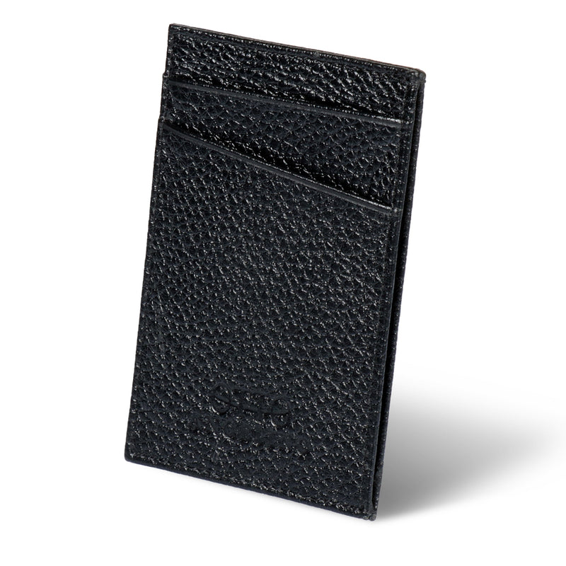 Otto Angelino Top Grain Leather Minimalist Wallet Bank Cards, Money, Driver's License, Unisex