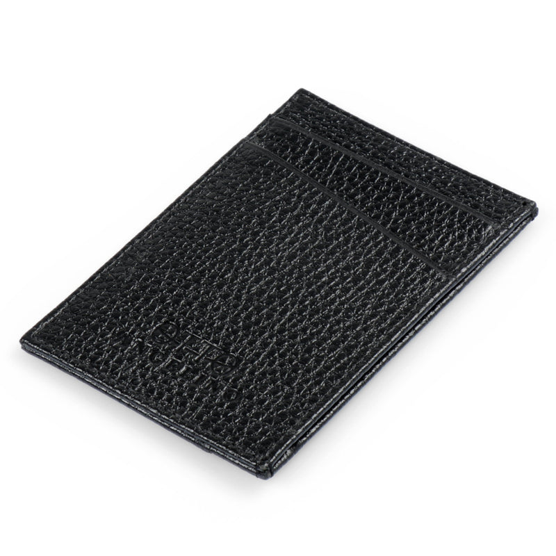 Otto Angelino Top Grain Leather Minimalist Wallet Bank Cards, Money, Driver's License, Unisex
