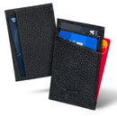 Otto Angelino Top Grain Leather Minimalist Wallet Bank Cards, Money, Driver's License, Unisex