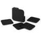 Londo Leather Coasters (Set of 4), Non-Slip Surface