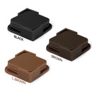 Londo Leather Coasters (Set of 4), Non-Slip Surface