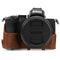 MegaGear Nikon Z50 (50-250mm) Ever Ready Top Grain Leather Camera Case