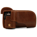 MegaGear Nikon Z50 (50-250mm) Ever Ready Top Grain Leather Camera Case